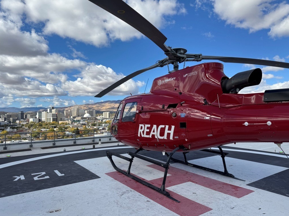 REACH Adds New Helicopter to Its Fleet, Enhancing Critical Care for Northern Nevada