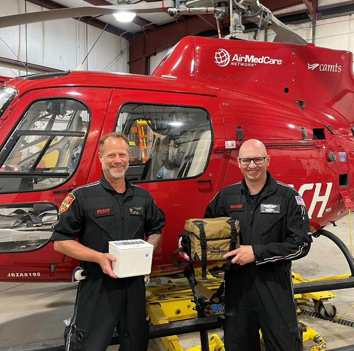 REACH Adds Blood Products to Elko Flights
